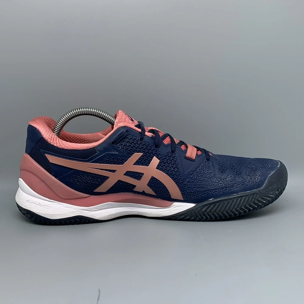 ASICS Gel-Resolution 8 Clay Tennis Shoes 1042A070 Women's Sz 11 EU‎ 43.5